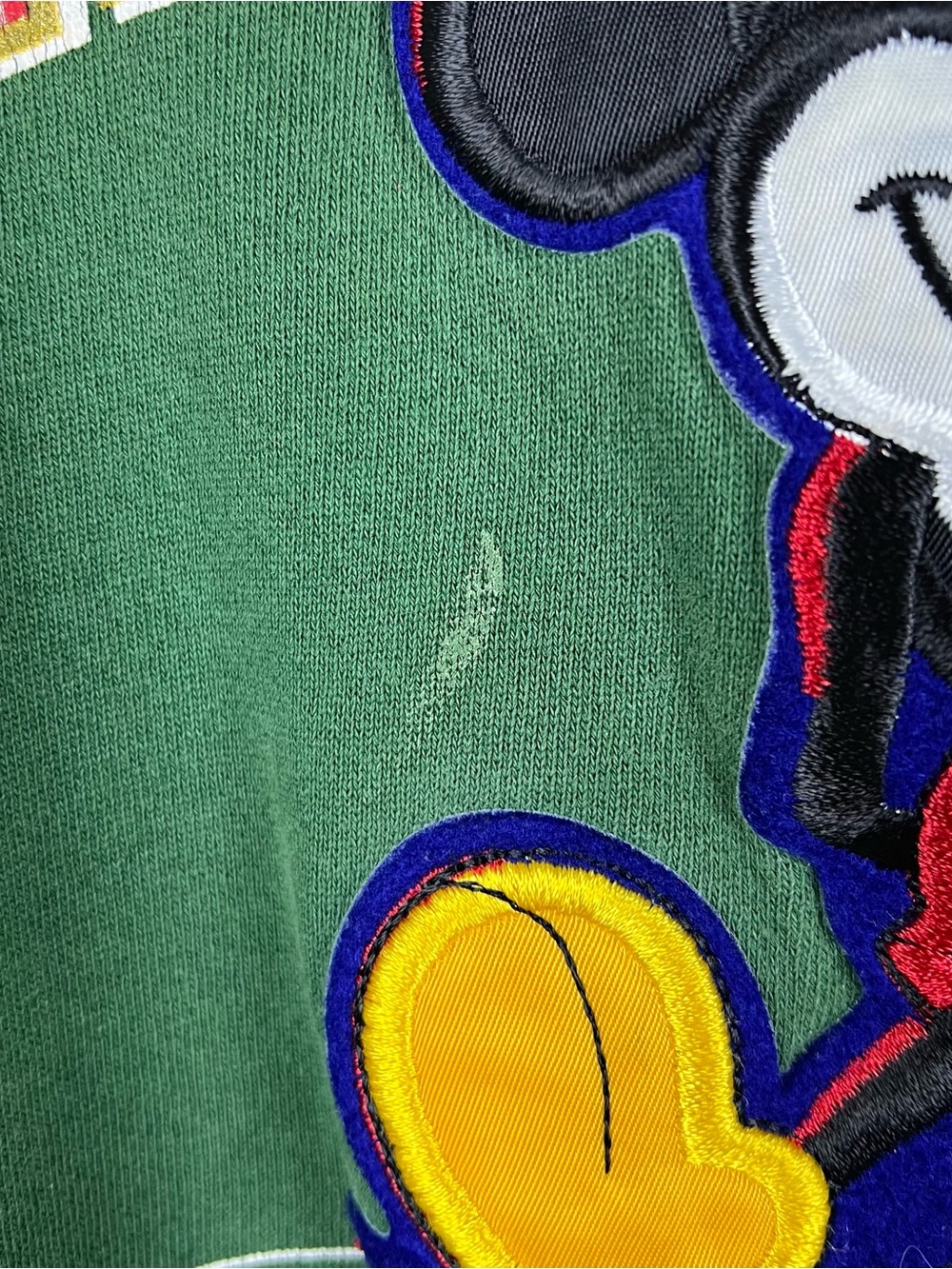 Vtg 90s Genius Genus Disney Classic Mickey Mouse Sweatshirt Made in USA XL - Picture 6 of 9